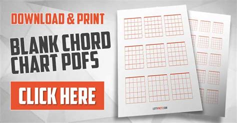 Blank Guitar Chord Charts Download And Print