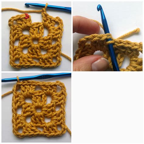 Crochet Granny Square Tutorial ~ Hooked By Robin