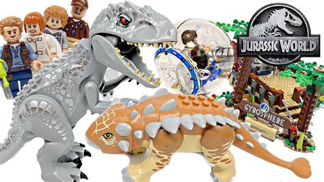 LEGO 75941 Jurassic World Indominus Rex Ankylosaurus Dinosaurs Set With