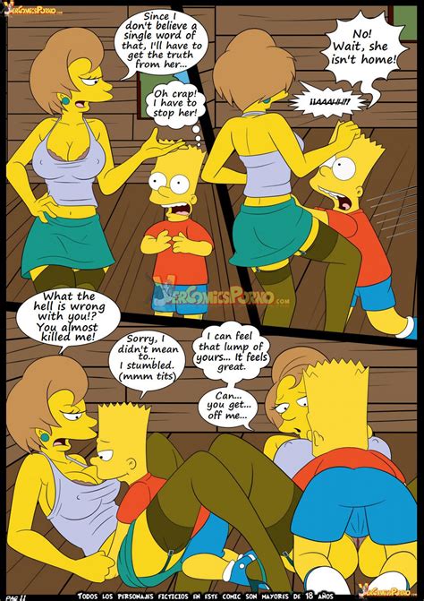 Post Bart Simpson Croc Artist Edna Krabappel The Simpsons Vercomicsporno Comic