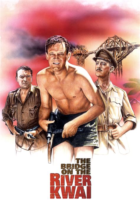 The river stands as a symbol of endless time and a metaphor for the fragility of life. The Bridge on the River Kwai | Movie fanart | fanart.tv