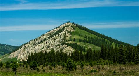 White Green Mountain Landscape Photos