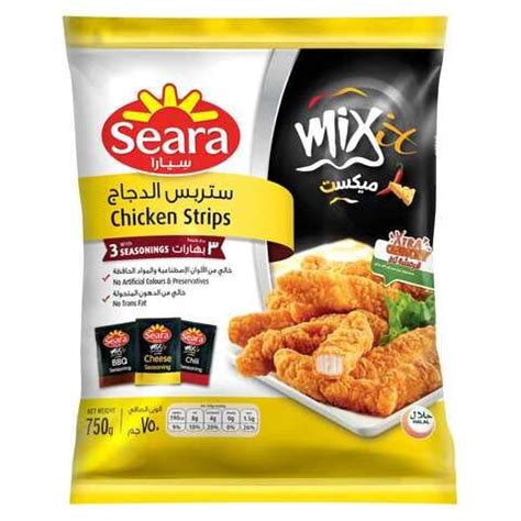 Seara Chicken Strips With 3 Seasoning 750g Online Carrefour UAE
