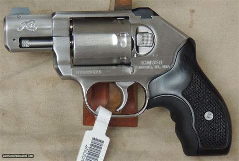Kimber K6s Stainless 357 Magnum Revolver With Crimson Trace LG NIB S N