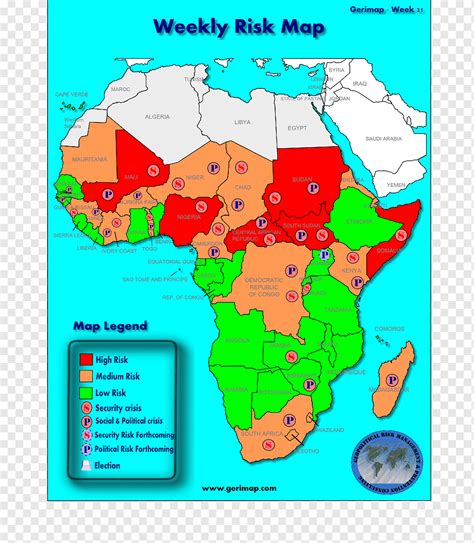 Mapa De Africa Subsahariana
