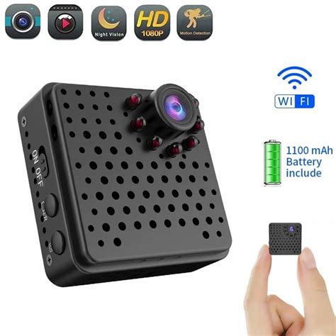 W18 Mini WiFi Smart Home Smallest HD Wireless CCTV Camera China HD