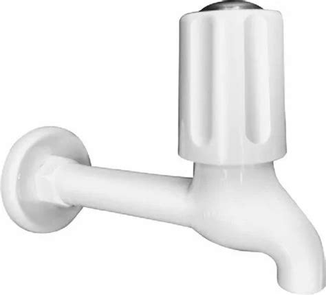 Wall Mounted White Plastic Long Body Bib Cock For Bathroom Fitting At Rs 60piece In Malegaon