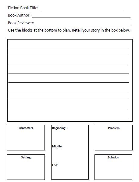 Nonfiction Book Report Template 1 Templates Example Templates