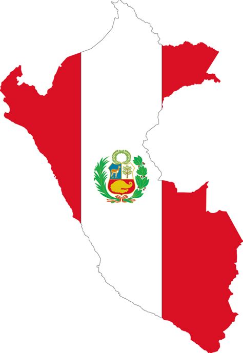 Obrázek Klipart Mapa Peru V Rozlišení 550x800 Px Zadarmo