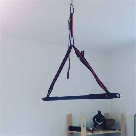 A Set Up Where You Can Hang In Your Pullup Bars Portable And Your