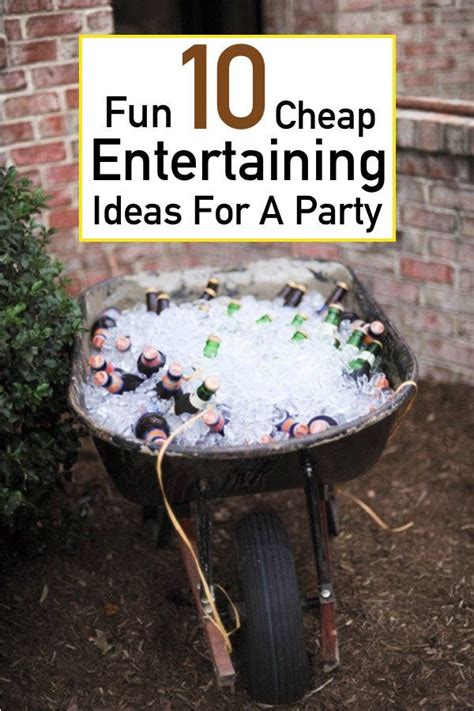 10 Fun Entertaining Ideas For A Party Entertaining Party Party Guests
