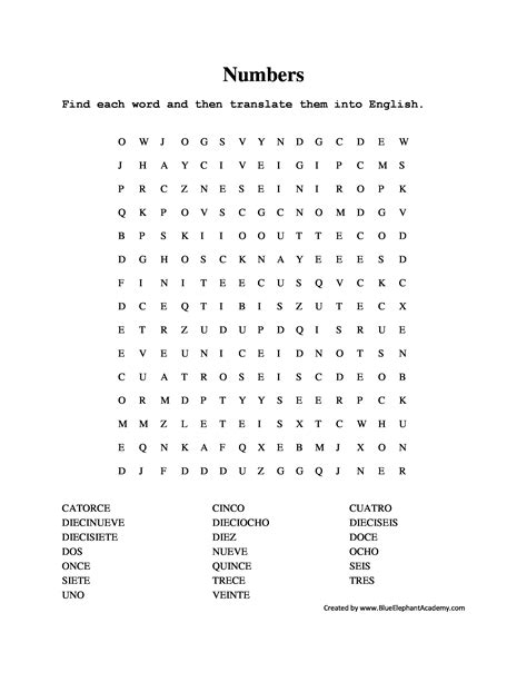 13 Best Images Of Spanish Clothes Words Word Search