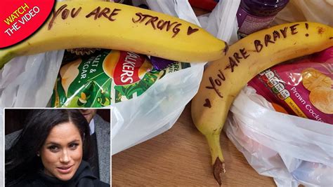 meghan markle s inspirational banana messages slammed as offensive by sex worker mirror online