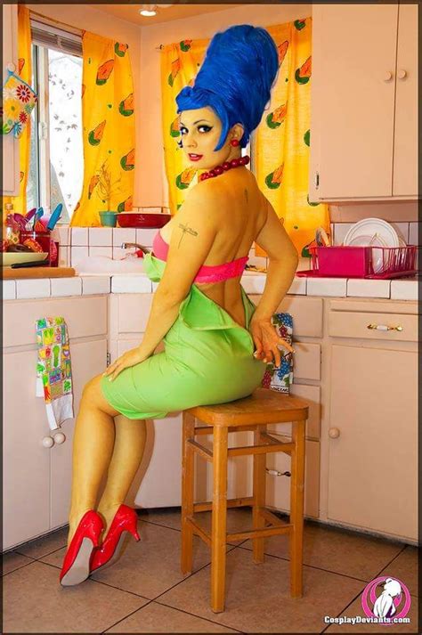 Marge Simpson Cosplay Hot Cosplay Girls Pinterest Sexy Middle