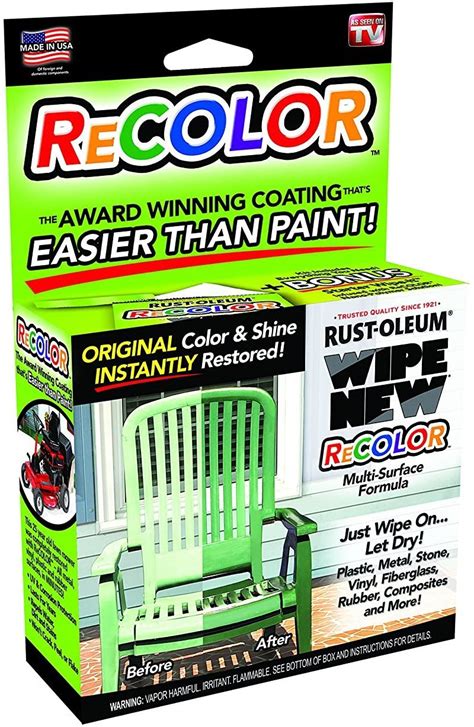 Wipe New Rust Recolor Paint Restorer With Wipe On Applicator Online