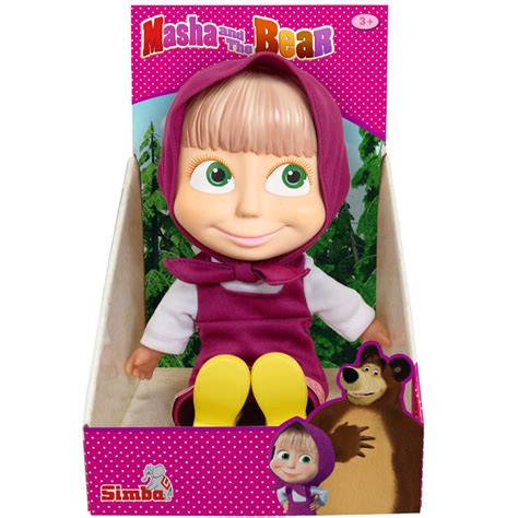 قم بشراء Masha And The Bear Masha Soft Bodied Doll 23cm Online At Best Price من الموقع من