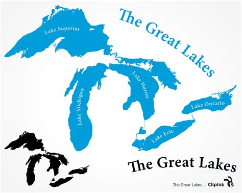 Art And Collectibles Digital Drawing And Illustration Great Lakes Outline
