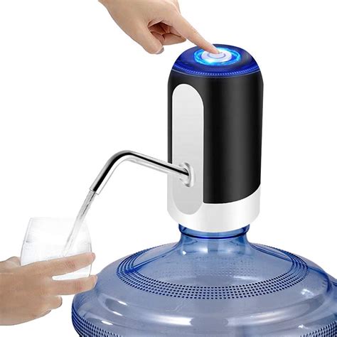 Krishi Usb Rechargeable Water Dispenser Pump For 20 Litre Bottle