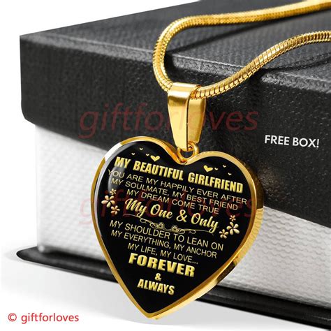 Your girlfriend is sure to. To My Girlfriend Luxury Necklace: Surprise Gifts For ...
