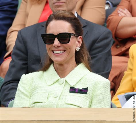 Kate Middleton S Victoria Beckham Sunglasses At Wimbledon 2023