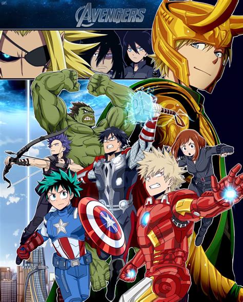 The Avengers My Hero Academia Amino
