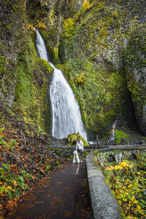 Columbia River Gorge Waterfalls Map United States Map
