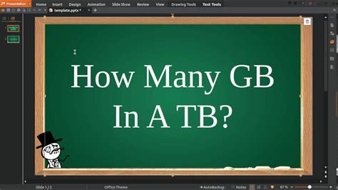 Swap» terabytes to gigabytes gb: How Many GB In A TB - YouTube