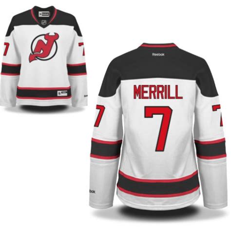 3, 2013, and became a regular on member of the devils'. New Jersey Devils Jon Merrill Official White Reebok ...