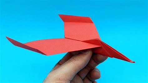 How To Fold A Paper Cool Airplane Origami Super Fighter Jet Plane