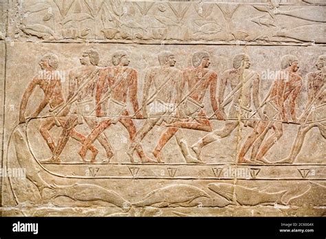 Reliefs Mastaba Of Mereruka Necropolis Of Saqqara Unesco World