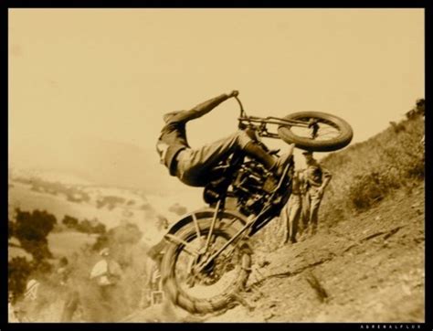 Vintage Motorcycle Hill Climbing Jared Erickson