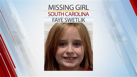 Missing 6 Year Old South Carolina Girl Last Seen Playing In Her Front Yard