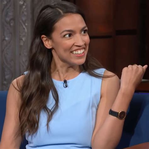The bronx native spoke about her campaign's mission a day after she shook up the democratic party with her defeat of representative. Alexandria Ocasio-Cortez on Stephen Colbert