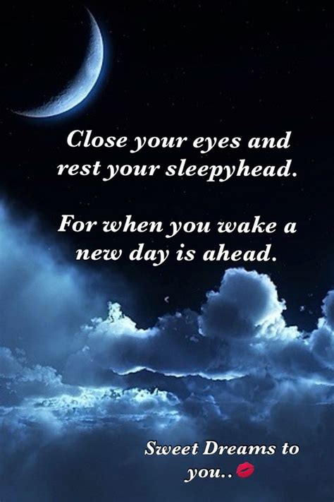 There is no fixed phrase like sweet dreams in japanese. Sweet Dreams | My Quotes of the day. ♥ | Pinterest | Night ...