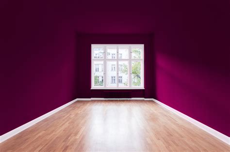 new home, empty room , new painted _ colored walls - Cool ...