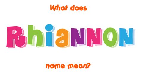 Rhiannon Name Meaning Of Rhiannon