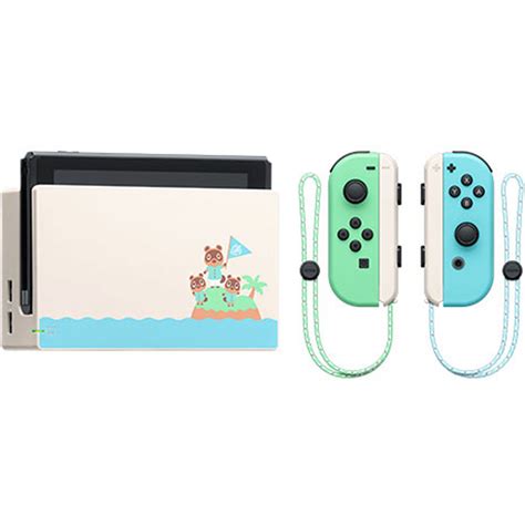 With one nintendo switch console and one copy of the software, up to four people can play on the same island simultaneously (additional accessories required). Nintendo Switch Console Animal Crossing Limited Edition
