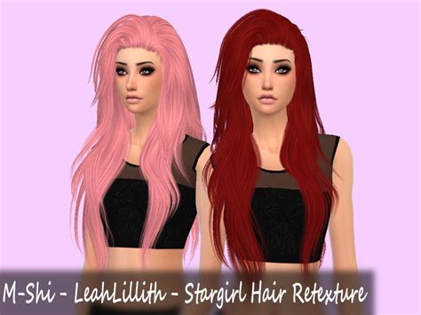 The Sims Resource M Shi Leahlillith Stargirl Hair Retexture Mesh