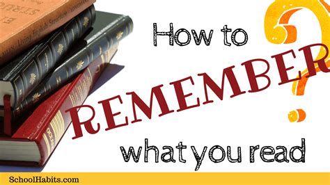 How To Remember A Book You Read Quick Study Hack For Not Forgetting It