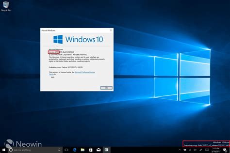 Windows 10 Creators Update Insider Build Zeigt Bereits Version 1703