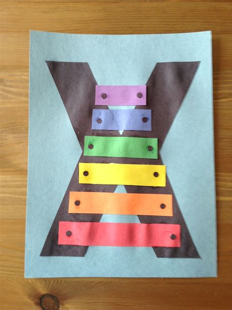 X Is For Xylophone Craft Preschool Craft Letter Of The Week Craft