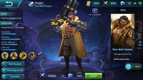 We genuinely believe in convenience for you as well as your fur babies. Roger High Damage Build 2020 - Mobile Legends