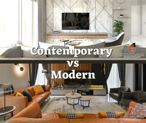 The Different Between Modern Vs Contemporary Interior Design