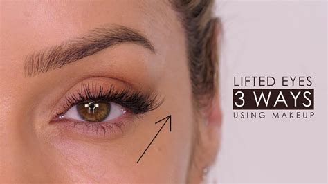 3 Ways To Lift Eyes With Makeup Shonagh Scott Youtube