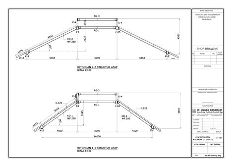 Download Desain Gudang Konstruksi Baja  Konstruksi Sipil