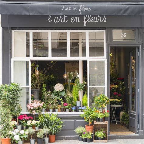 Flower Shops Of Paris — Parisian Moments Flower Shop Flower Store