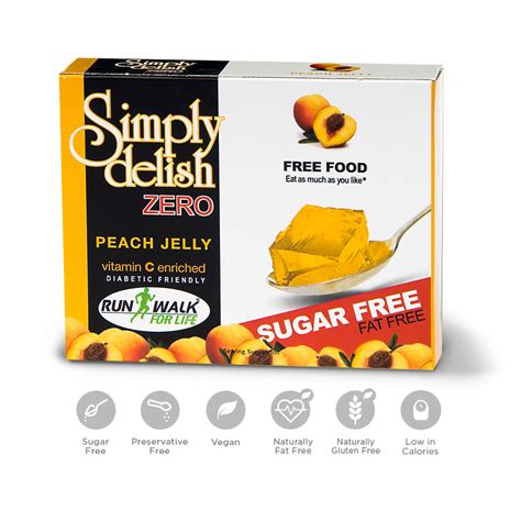 Simply Delish Zero Peach Jelly Cde Online