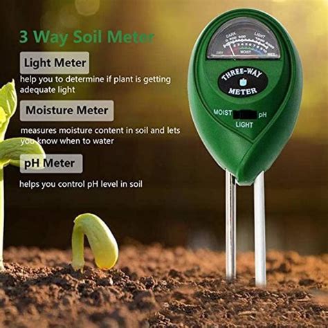 sz98er Soil Analyzer Moisture Meter PH Meter Light Meter Paket Alat