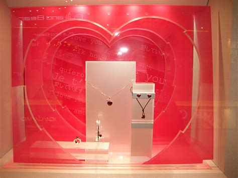 Swarovski Valentines Day Window Display By Elemental Design Window