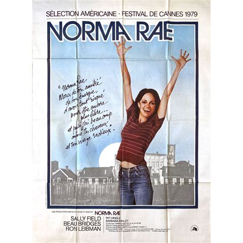Norma Rae French Movie Poster 47x63 In 1979
